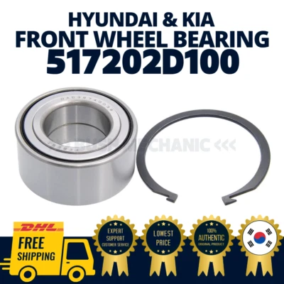 GENUINE OEM Hyundai Kia Front Wheel Bearing Hub Elantra Spectra 517202D100 - Image 1 of 2