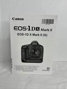 Canon EOS 1D X 1DX Mark II Digital Camera Instruction Manual Spanish Genuine - Picture 1 of 8