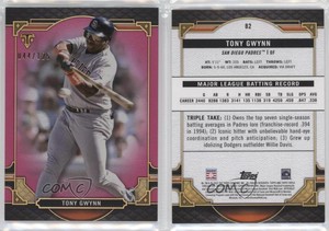 2022 Topps Triple Threads Tourmaline /125 Tony Gwynn #82 HOF