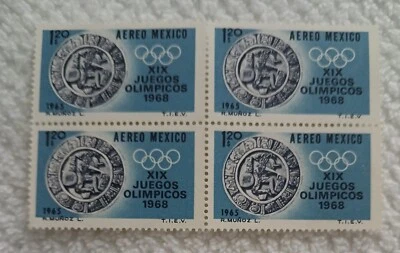 墨西哥 - SCOTT C 310 - 4 张邮票 - 全新无标签 — 第 1/2 张图片