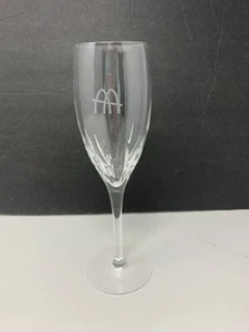 McDonald’s Arches Logo Wine / Champagne Glass - Picture 1 of 2
