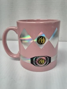 Power Rangers - Taza láser de cerámica Jumbo Pink Ranger 20 oz - Imagen 1 de 5
