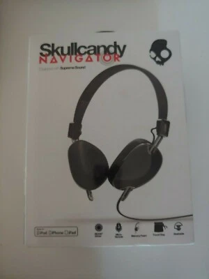 Auriculares On-ear Skullcandy Navigator con Mic3, Negros Foto 1 de 2