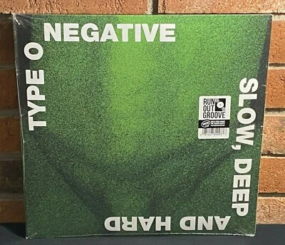 TYPE O NEGATIVE - Slow, Deep  And Hard, Ltd 30th Anni Rmstrd 2LP COLOR VINYL New - Image 1 of 4