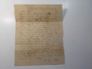 Civil War Confederate Letter 1864 Prisoner Yankees Killed 17th Alabama Mobile 