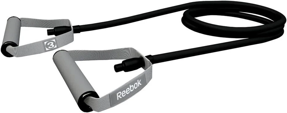 Tubo de resistencia Reebok Expander nivel 3 negro/gris nuevo y embalaje original Foto 1 de 1