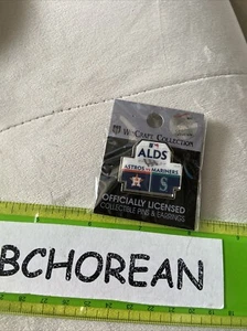 Seattle Mariners Houston Astros ALDS Postseason 2022 Lapel Pin WinCraft New MLB - Picture 1 of 1