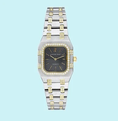Audemars Piguet Royal Oak Watch 18K Yellow Gold & Stainless Steel w/Diamonds - Image 1 of 4