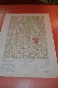 1940's Army (like USGS) topographic map Putnam Connecticut -Sheet 6667 IV NW - Picture 1 of 1