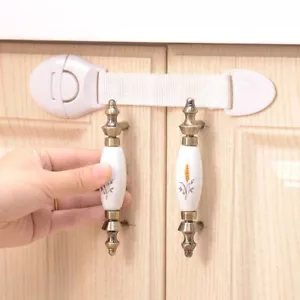 10 pack Baby Safety Door Lock cupboard kitchen Cabinet Drawer Pet Child locks - Picture 1 of 5