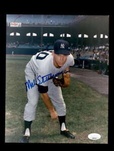 Mel Stottlemyre JSA Coa Signed  8x10 Photo Autographed Yankees