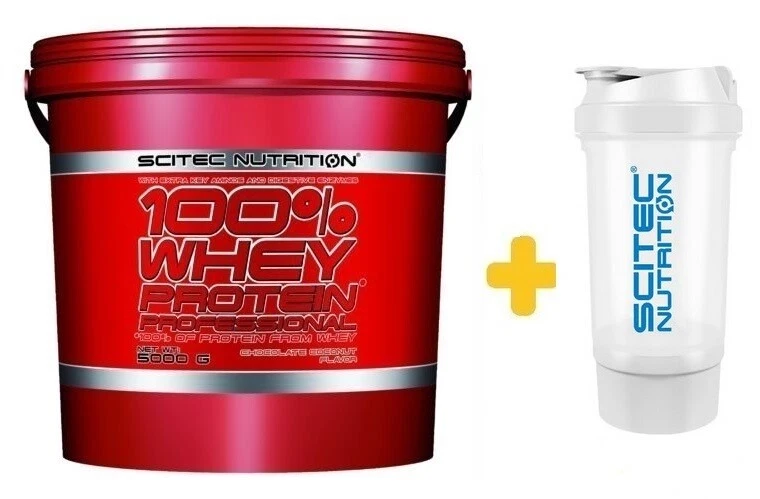 (24,98€/Kg) SCITEC NUTRITION 100% WHEY PROTEIN PROFESSIONAL- 5Kg 5000g + Bonus!! - Bild 1 von 1