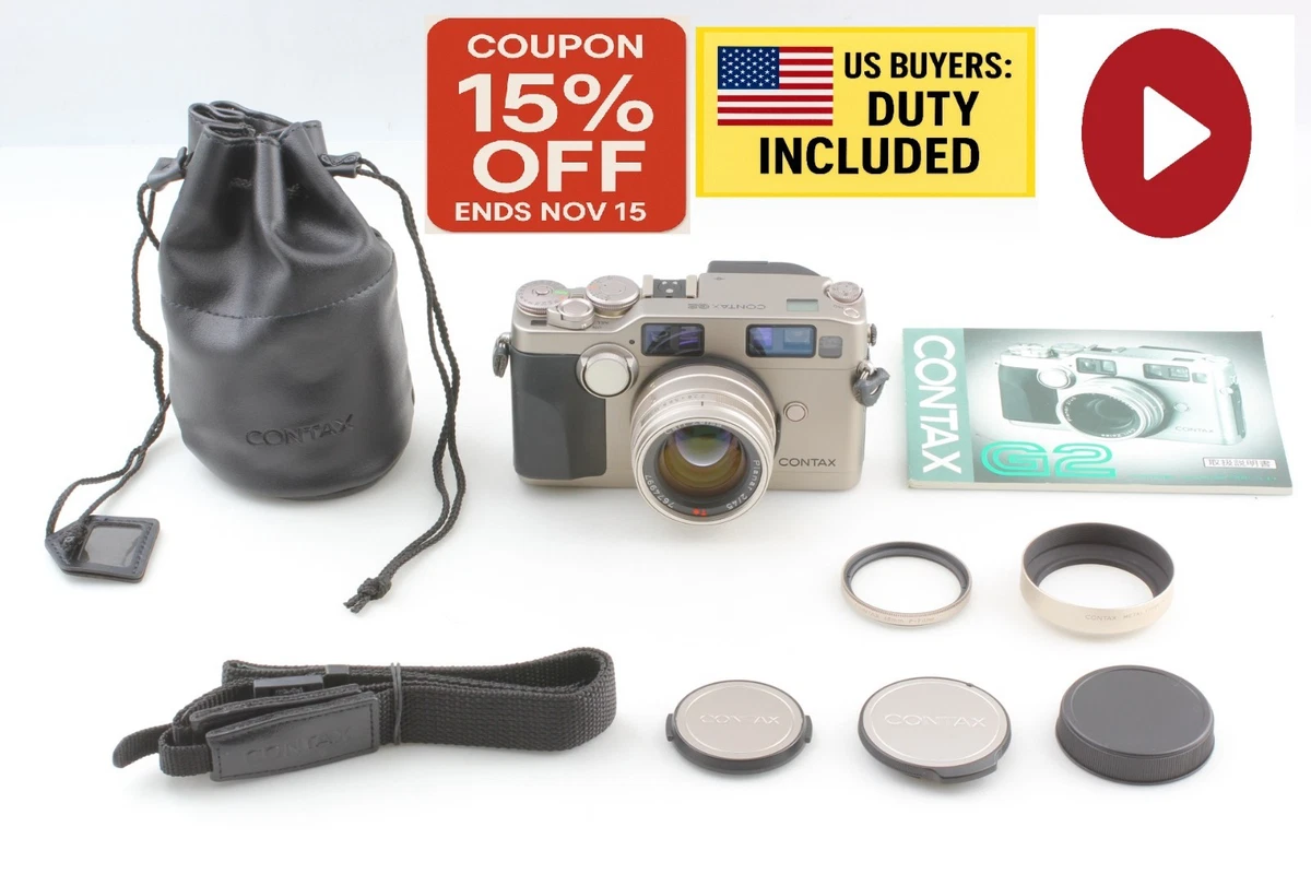 Preços baixos em Câmeras de Filme Contax G2 Rangefinder Auto | eBay