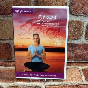 Yoga With Konstanze Wegman DVD Used Hatha Yoga 101 Beginners Wegmans Organic Far - Picture 1 of 4