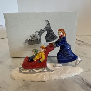 Department 56 Snow Village Skate Faster Mom Zubehör #5170-5 Dept56 mit Karton - Bild 1 von 11