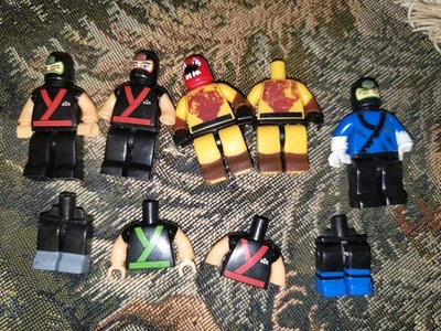 Lot Of Minifigures 2011 Mega Bloks Power Rangers Samurai Blind Bag Training  - Image 1 of 2