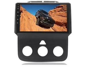 9" Touchscreen Android Stereo For 2013-19 Dodge Ram W/ Manual AC CarPlay - Picture 1 of 13