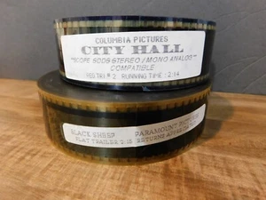 TWO Orig Flat 35mm Long Theater Trailer Paramount/Columbia Pictures - Picture 1 of 6