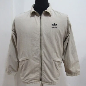 Adidas D7 F186 VTG Mens Jacket Beige Chest 42/44 UK XL REF (Y00845) - Picture 1 of 17
