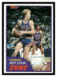 1981 Topps   Set-Break Jeff Cook #W80    NM-MT OR BETTER - BCollection