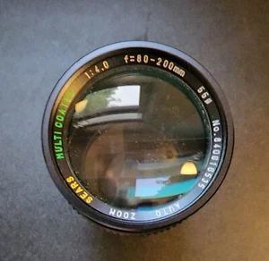Sears Auto Zoom Multicoated Camera Lens Model 202 737030, 80-200mm - Picture 1 of 4
