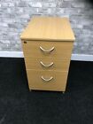  Pedestal with 3 Lockable Drawers 