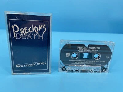 Precious Death Our Stinkin' Demo Cassette Funk THRASH Metal Hardcore Christian - Image 1 of 4