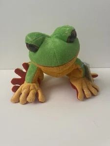 Ganz Webkinz Tree Frog Plush Stuffed Animal W/ Sealed/Unused Code HM109 - Picture 1 of 3