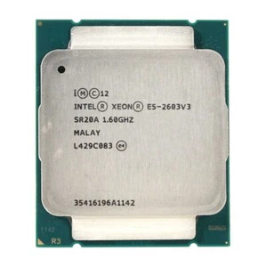 Intel Xeon E5-2603 V3 1.6GHz 6-Core Processor CPU LGA2011 SR20A - Picture 1 of 2