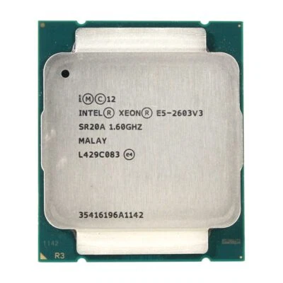 Intel Xeon E5-2603 V3 1.6GHz 6-Core Processor CPU LGA2011 SR20A - Image 1 of 2