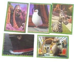 MADAGASKAR STICKER - PANINI - 2005 - FÜNF STICKER - Bild 1 von 2