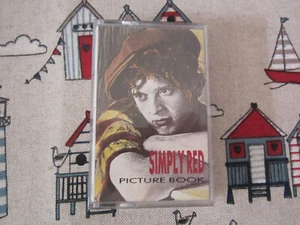 SIMPLY RED PICTURE BOOK 1985 WEA ELEKTRA AUDIO CASSETTE ALBUM - Picture 1 of 6