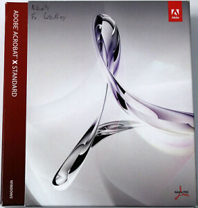 Adobe Acrobat X Standard - Windows - Englisch