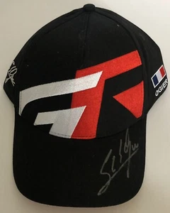 Sebastien Ogier Signed Cap Toyota Gazoo Racing Rally Autograph - Picture 1 of 4