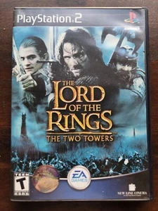 Lord Of The Rings  ( THE TWO TOWERS ) PS2 Game - Picture 1 of 4