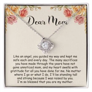 To My Mom Necklace, Christmas Gift For Mom, Mother's Day Gift For Mom - Picture 1 of 8