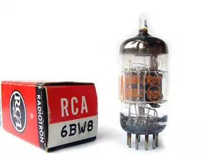 6BW8 RCA NOS Tube Röhre Valvula Valve Lampe TSF Valvola Valvula 진공관 真空管 电子管 - Bild 1 von 1