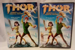 Thor Legend Of The Magical Hammer DVD with Cardboard Slip Cover - Hero Movie - Picture 1 of 2