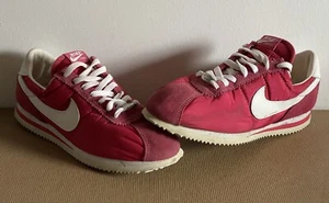 Nike Men's Cortez ‘72 Basic Shoes Nylon Red Suede Size 9.5 021101 - Picture 1 of 20