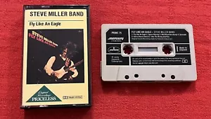 STEVE MILLER BAND - CASSETTE TAPE WITH PAPER LABELS - FLY LIKE AN EAGLE - Picture 1 of 5