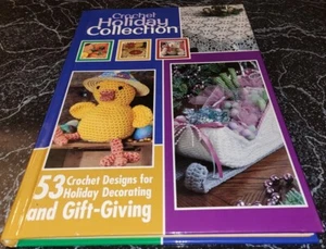 DQ6 THE NEEDLECRAFT SHOP 2001, CROCHET HOLIDAY COLLECTION CROCHET PATTERN BOOK  - Picture 1 of 12