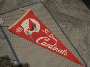Vintage 1967 NFL Football St. Louis Cardinals Filz Team Wimpel Top Zustand! - Bild 1 von 5