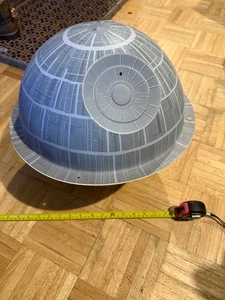 ULTRA RARE STAR WARS DEATH STAR SPINNING STORE DISPLAY-VINTAGE approx 15”x15” - Picture 1 of 9