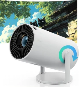 Mini Smart Vision Beam Projector, with Build In APP, Wifi 6 and Bluetooth 5.0... - Picture 1 of 7