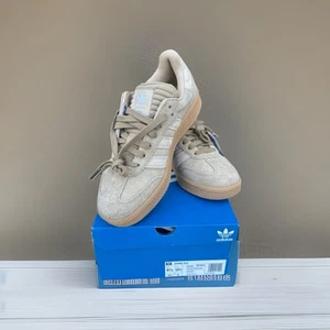 ADIDAS SAMBA XLG SHOES MENS SIZE 9.5 Causal Men’s Sneaker Beige/ Brown Color - Picture 1 of 9