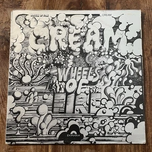 CREAM - WHEELS OF FIRE VG+/EX+ DOUBLE VINYL LP / STEREO FIRST PRESSING - Picture 1 of 20