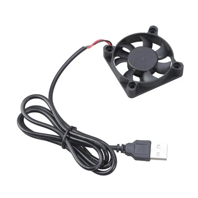 5V 50mm USB Cooling Fan for Router Modem Receiver Extractor Fan Pipe Duct - Image 1 of 4
