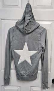 Sudadera con capucha Sundry cremallera verde estrella para mujer 1 - Imagen 1 de 4