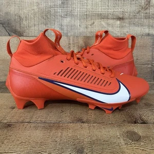 Nike Football Cleats Clemson Tigers PE Mens Size 11 Orange Vapor Edge Pro 360 2 - Picture 1 of 15
