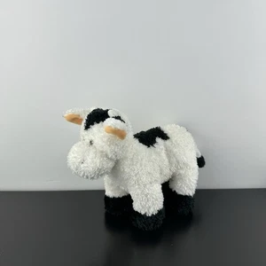 Ganz Heritage Collection Cora Cow 8” Black White Plush Stuffed Animal - Bild 1 von 9